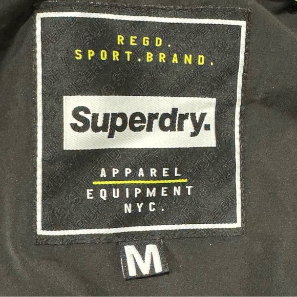 Superdry Jared Half Zip Overhead Colorblock Camo Anorak Jacket Medium - Picture 11 of 12